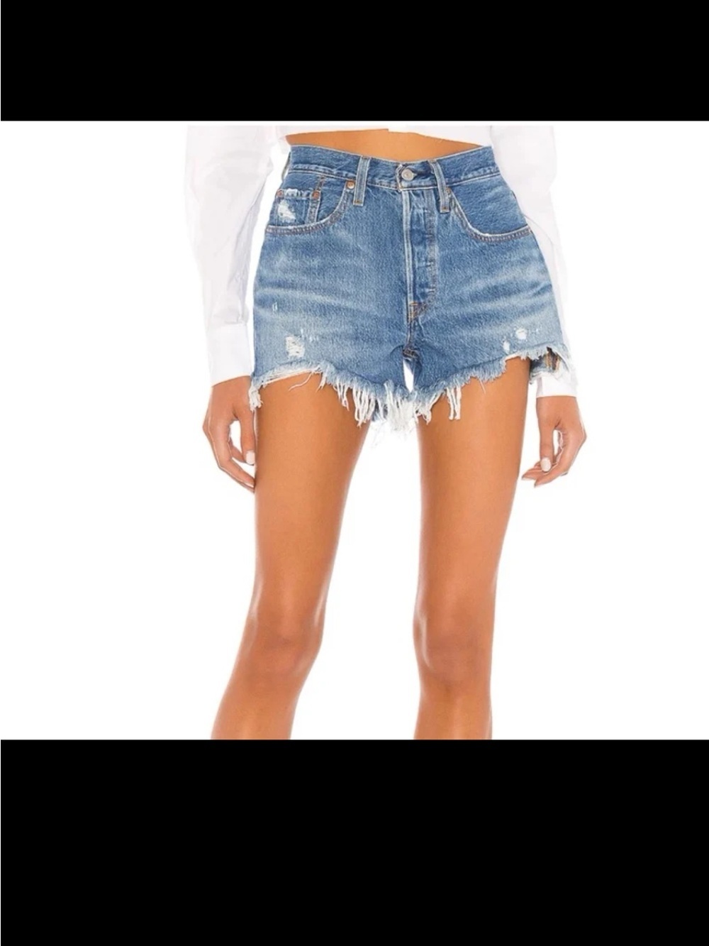 NWT Levi’s 501 Original Short in Athens Mid Short size 31 - Picture 3 of 12